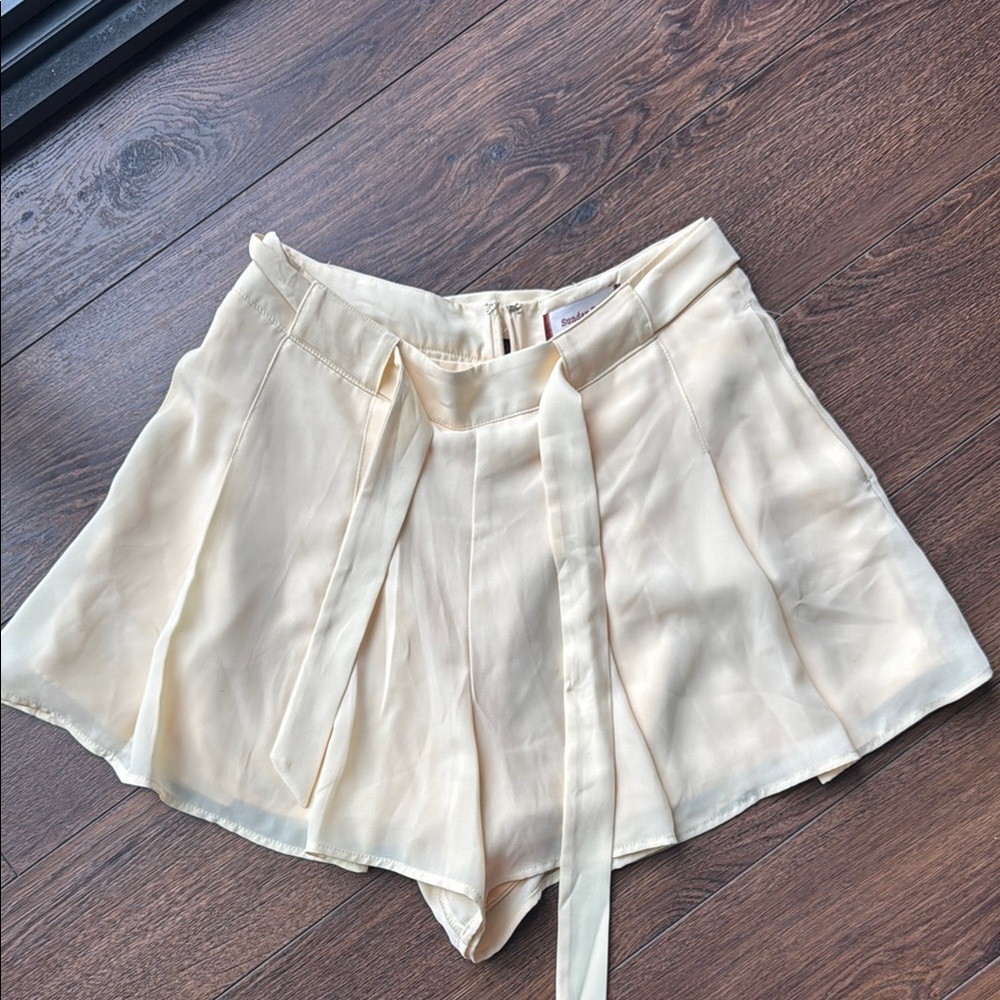 Yellow Women's Shorts